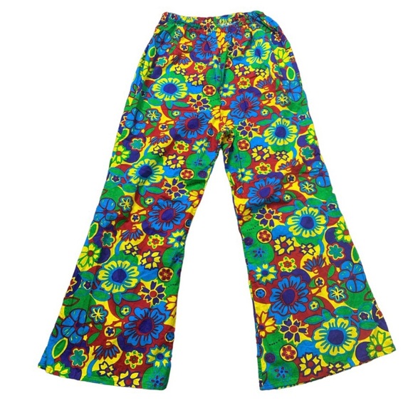 60S/70S 5 Piece HIPPIE Halloween DRESS UP/Costume White/Multi Size Medium - Picture 5 of 10